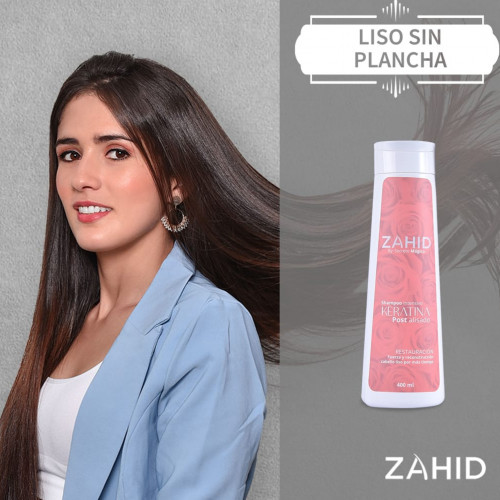 SHAMPOO POST ALISADO x 400ml / ZAHID