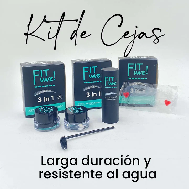 Kit de Cejas FIT WE 3 en 1