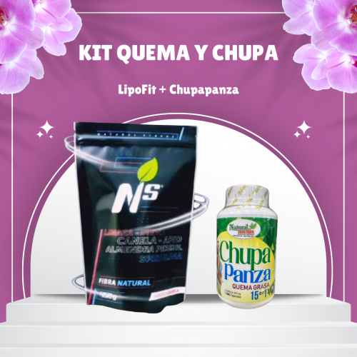 KIT – CHUPAPANZA + LIPO FIT + DESPARASITANTE