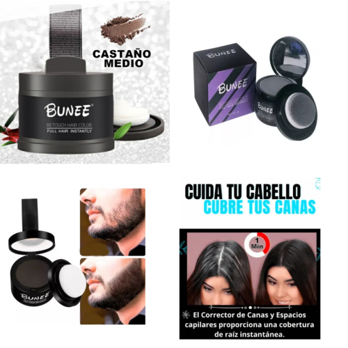 MAQUILLAJE CUBRE CANAS