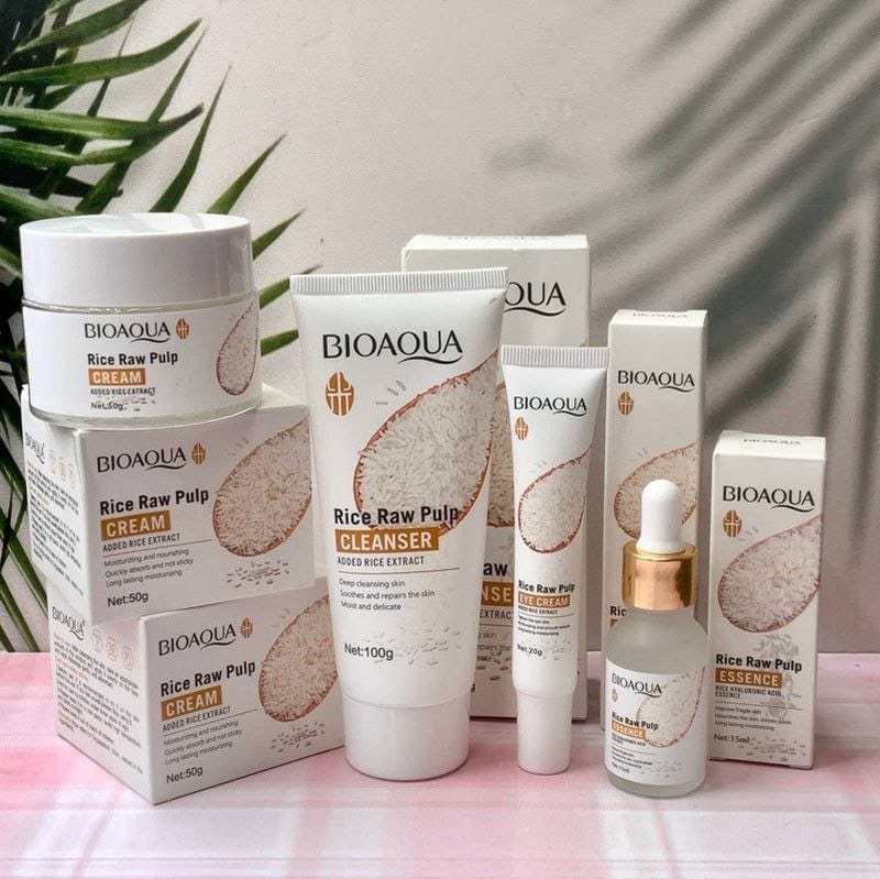 Kit Rutina Facial a Base de Arroz